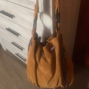 Free People suede shoulder bag! Serious inquiries only! Don’t ask to email pics!